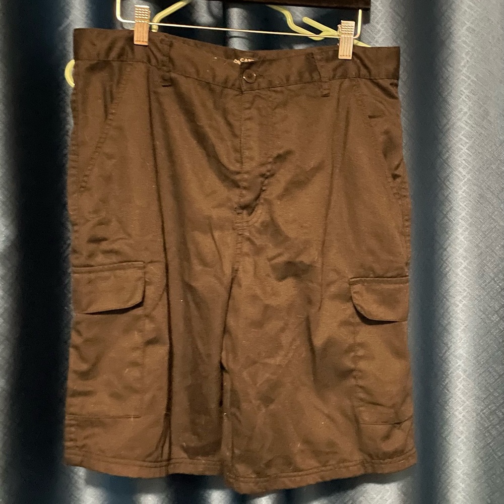 Men's Brown Cargo Shorts